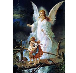 DIY Diamond Painting Full malaikat angel religius 50x70 cm D150