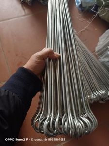 Combo 3 Xiên đinh 3 có bánh răng nướng vịt quay - gà - ... làm bằng inox 304 không rỉ