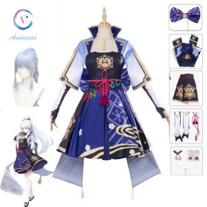 Genshin Impact cosplay costume Clothes Anime Cosplay Ayaka/Klee/Venti/Hutao/Keqing Halloween Party Suit Full set