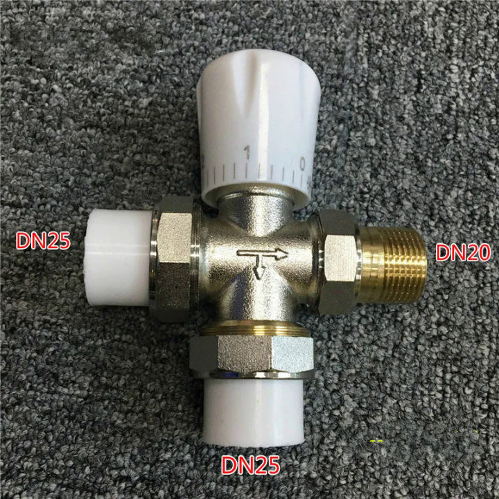 ss three-way valve PPR Radiator Manual adjustment DN25 | Lazada PH