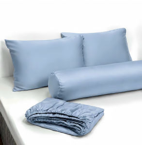 Bộ ga gối 4 món Tencel 80s Lasante mềm mát kích thước 1.6x2m 1.8x2m 2x2.2m