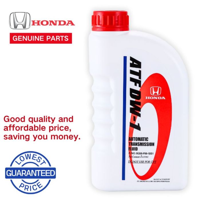 Honda ATF DW-1 1 Liters / Honda Automatic Transmission Fluid | Lazada PH