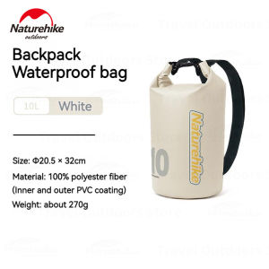Drybag Waterproof Naturehike CNK2300BS017 Dry Bag Anti Air Tas Ransel Punggung Motor Camping Hiking Anti Air Carrier Ultralight Ringan Drybag Backpack Hujan