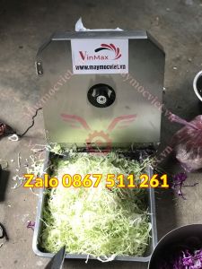 Máy thái rau bắp cải chạy điện giá rẻ cho nhà hàng