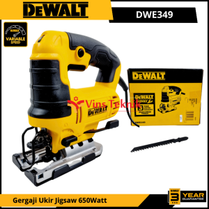 DEWALT DWE349 Mesin Gergaji Ukir Jigsaw Jig Saw 650Watt DWE 349
