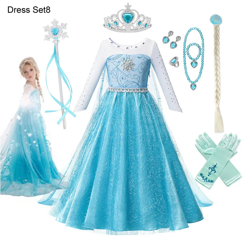 Elsa dress 6 year clearance old