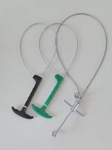 Pig Catch Tool Adjustable Pet Stainless Steel Rope Adjustable Pig Holder Hog Catcher Snare Trap