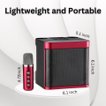S8 100W Portable Karaoke Speaker AINEW Professional Dual Microphone Bluetooth Smart External karaoke. 