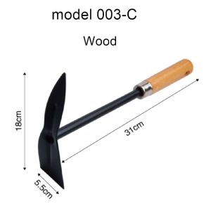 TRENYGarden Tool Carbon Steel TrowelHand RakeHand CultivatorHoe Gardening Item 园艺工具