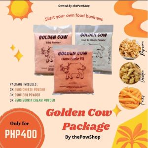 GOLDEN COW CHEESE POWDER BBQ POWDER SOUR N CREAM POWDER