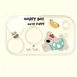 COOLSOOL Full Cover Phone Camera Lens Protector Tempered Glass Transparent Rear Camera Cap Cute Scratch-Resistant Camera Lens Film for iPhone 17 Pro / iPhone 17 Pro Max