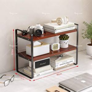 Happy🩵ชั้นวางสิ่งของ ชั้นวางหนังสือ อุปกรณ์ต่างๆ สำหรับจัดระเบียบโต๊ะ ให้ดูเรียบร้อยมากขึ้น