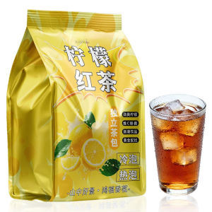 Teh Hitam Lemon Teh Panas dan Sejuk Beg Teh Bebas 250g500g   柠檬红茶