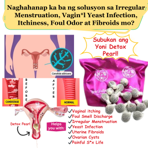 Original Vaginal Detox Pearls Womb Wellness Yoni Detox Pearl Vaginal Yeast Infection Treatment Cure for Yeast infection Vaginal Antifungal Detox Pearl Vaginal odor treatment Best with Feminine Wash for Yeast Infection