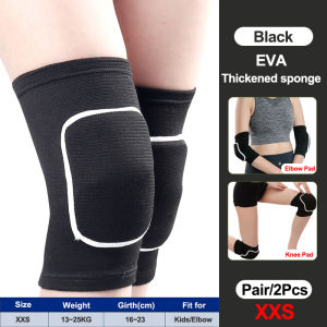 Knee Pads For Yoga Dancing Volleyball Breathable Running Thick Sponge Kids/Adults Fitness Protector