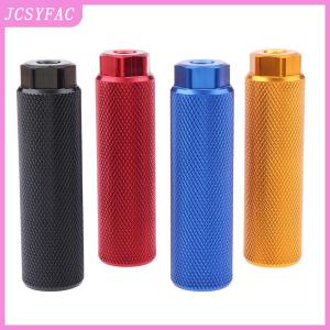 JCSYFAC 1pcs Alloy Foot Stunt Peg For BMX Bike Fit 3 8 Inch Axles Bike Pegs Anti Skid Lead Foot Rest Pegs Bicycle Accessories