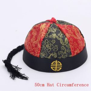 Children Costume Cap Headwear With Ponytail Decorative For Fancy Dress Party And Photography Shoot