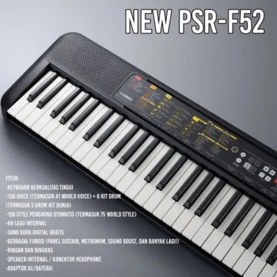 Keyboard piano YAMAHA F51 Original garansi resmi yamaha