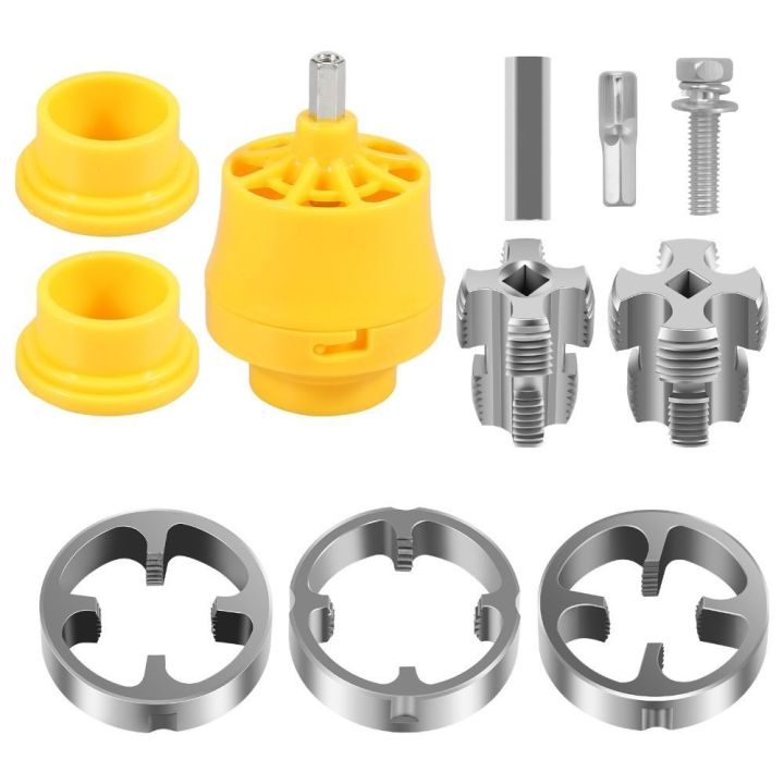 SCXXCXVVBB Nhựa Bộ ren ống PVC Đấm Ống nước Dụng cụ mở ren trong Hiệu ...