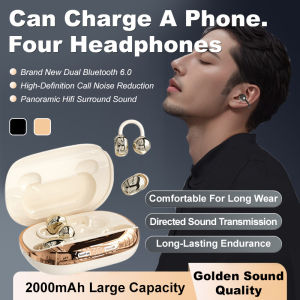 Wireless Bluetooth Earphones/Dual-ear Headsets/Stereo Sound/Long Battery Life/Comfortable Design for Sports