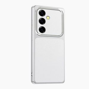 For Samsung Galaxy S25 FE New faux leather phone case high-quality anti drop cover