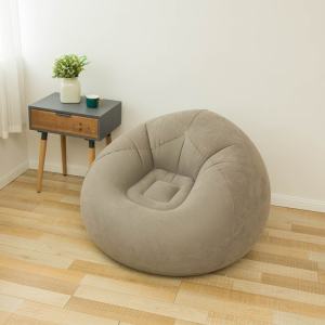 Rosemarry-leisure sofa bed stool Lazy people decompress sofa bedroom small girl heart inflatable flocking high-end senior single chair