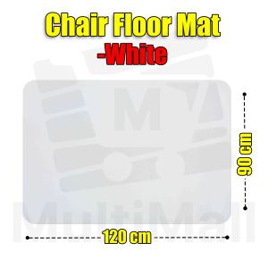 White Floor Mat For Chair | Floor Mat Chair | Floor Mat for Office Chair | Floor Mat for Office  | Anti Slip | Anti Slip Mat | Waterproof Mat | Floor Protector Mat | Floor Protector Mat for Rolling Chair | Floor Protection Mat Chair