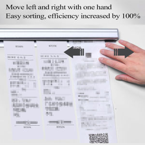 restaurant kitchen Paper Tab Clip Organizer Single-Order Grabber Tab Hanging Rack Menu Device Bill Take-out Clip Kitchen Artifact Plug-in Single Card Hanging Single Ticket Strip Clip Order Holder Desk Receipt Holder Spike Stick Check Spindle Bill Notes