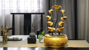 Water Feature Decorative Items Display Home Decoration Items Water Fountain Water Fountain Pachira Macrocarpa Cornucopia Home Decoration Items Water Fountain Desktop Home Decor