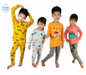 Kids Pyjamas/Boy Pyjamas/Girl Pyjamas/Baju Tidur Kanak/Baju Tidur Budak/Cotton Kids Pyjamas