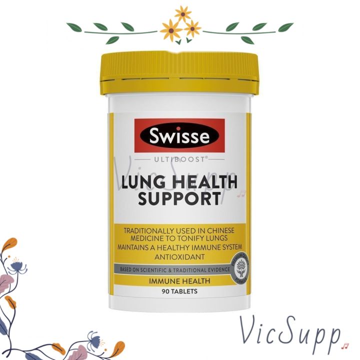 SWISSE Lung Health Support 90 tablets Imported from Australia Lazada