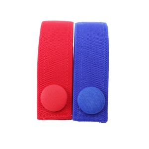 Outdoor elastic tourniquet straps Hemodialysis Elastic Tourniquet Red Blue Pressure Pulse Dialysis Strap Bandage