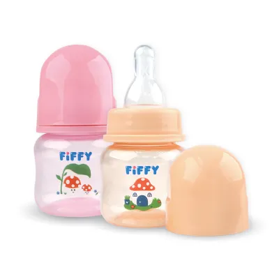 FIFFY BABY TWIN PACK FEEDING BOTTLE BOTOL SUSU BAYI (2OZ/60ML) (98-173)