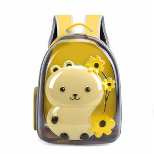 3D Pet Carrier Backpack Cute Cat Bag Cat Carrier Travel Beg Kucing Modern Cat Bag