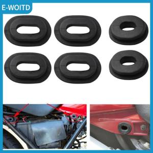 【E-WOITD】 12pcs Motorcycle Body Side Cover Rubber Grommet Fairing Washer Bolts Motorcycle Accessories