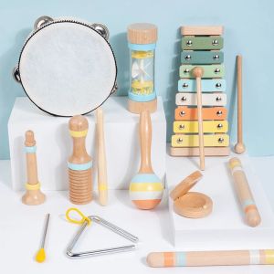 Interactive Musical Toy Wooden Toys Child Percussion Instruments Early Educational Toys Birthday Gifts for Toddlers Girl Boy2026