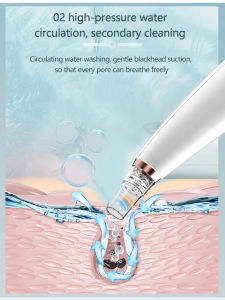 Blackhead Removal Instrument Quick Pull Open Repeatedly More Thorough Suction Take Care of Sensitive Skin