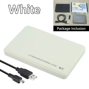 【Local Delivery】 2.5 Inch HDD Case SATA To USB2.0 Hard Drive Enclosure 5 Gbps 4TB SSD Box Sata To USB 3.0 Hard Disk Case Optibay Caddy 2.5 Sata CYB-USB-HDD-Case