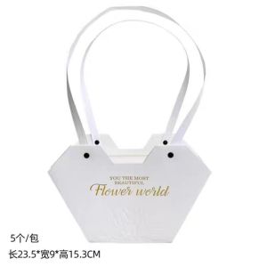 Giỏ bìa giấy cắm hoa mẫu mới