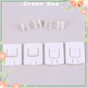 Green sea 6PCS Seat Fastener Rail Runner Clips Guide
