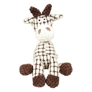 Interactive Reward Molars Dog Toy with Sound Discourage Destructive Behavior Pet Dog Teething Toy Teeth Cleaning