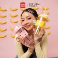Miniso x Daisy Minions Collection Botol Plastik Dengan Sedotan dan Lengan Cangkir Minum Desktop Bentuk Lucu 420ml. 