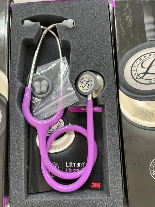 Littmann Stethoscope Classic III Model Lavender 5832 (AUTHENTIC LITTMANN) Lazada