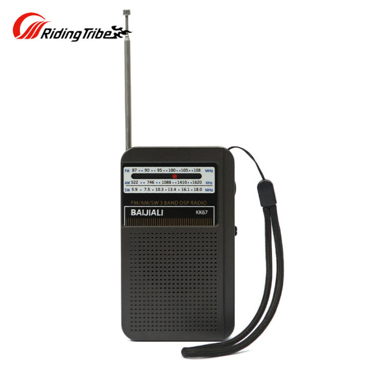 Portable Radio AM FM Shortwave Radios Battery Operated Radio Transistor ...
