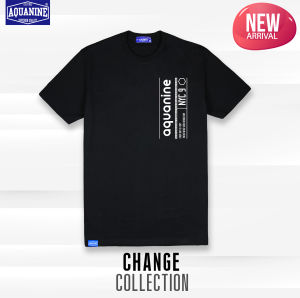 AQUANINE อควาไนน์ เสื้อยืดผู้ชาย เสื้อยืดผู้หญิง รุ่น Chang เสื้อคอตตอน มินิมอล สตรีท ใส่สบายตัว ไม่ร้อน ลิขสิทธิ์แท้