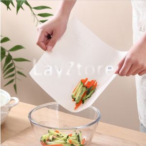 Disposable Plastic Cutting Board with Sliding Cutting Tool Custom Disposable Chopping Board for Cooking Prep Camping