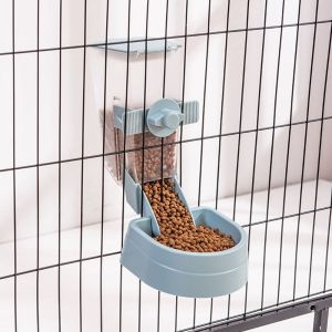 SWEET ELVES For Puppy Cats Rabbit Pet Plastic Cage Hanging Dispenser Water Bottle Feeder Pet Pet Bowls Drinker Food Container