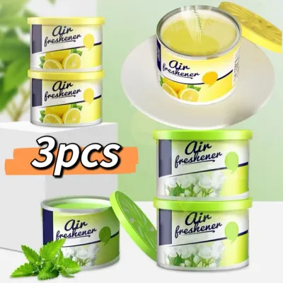 3pc solid air freshener for room lemon air freshener gel perfume for bedroom odor out air freshener scent for home fragrance scent air freshener for car freshener new car scent odor eliminator for dogs odor remover for clothe cleaning tools home essential