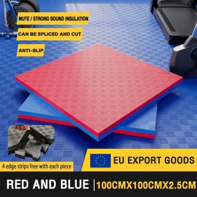 Mat Foam EVA Rubber Matting 1M*1M*2.5cm Thick Flooring Creeping Shock Protection Gym