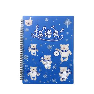 GIORGIONE A4 Sheet Music Folder Fashionable Creative Loose Leaf Notebook Cover Folder Durable Budget Binder Cash Envelopes